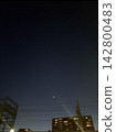 Night sky of the moon 142800483