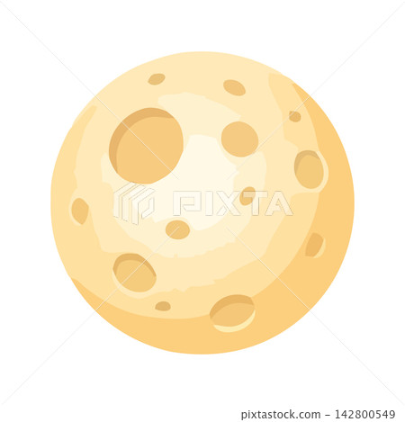Sweet and playful doodle of a large yellow circular character for decorative use. Sweet and playful doodle of a large yellow circular character for decorative use. 142800549