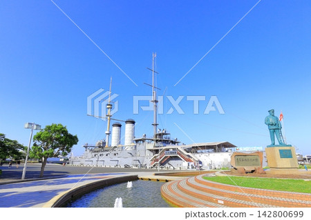 [Kanagawa] Yokosuka - Memorial ship at Mikasa Park 142800699