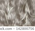 Autumn Plaid Watercolor Background With Hand Painted Lines 142800756