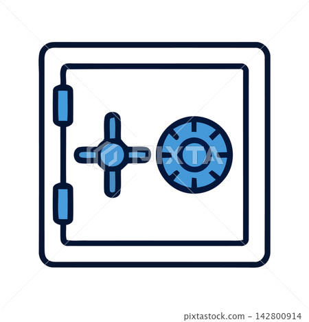 Simple and clean flat design icon suitable for modern mobile app or web interface elements. Simple and clean flat design icon suitable for modern mobile app or web interface elements. 142800914