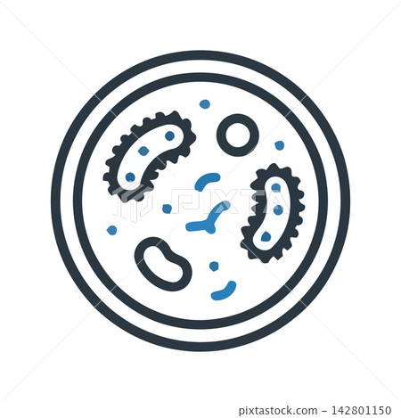 Minimalist and clean line art doodle icon featuring a cute dog face illustration. Minimalist and clean line art doodle icon featuring a cute dog face illustration. 142801150