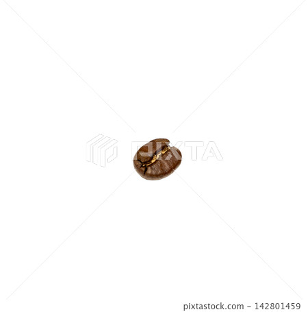 coffee bean isolated 142801459
