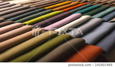 Fabric sample palette Fabric sample palette 142801469