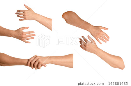 hand embrace hand embrace 142801485