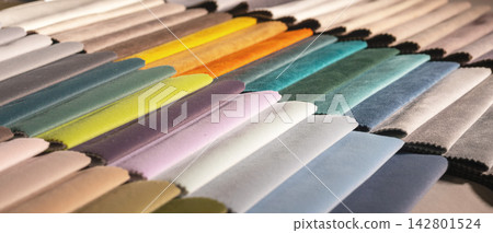 Textile swatch catalog Textile swatch catalog 142801524