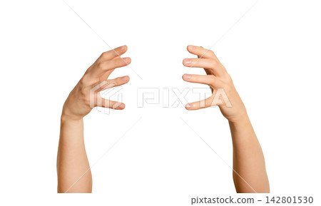 two hands hold two hands hold 142801530