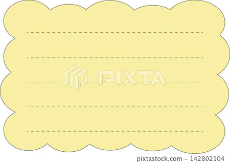 letter, postcard, memo, note, greeting, card, stationery frame 142802104