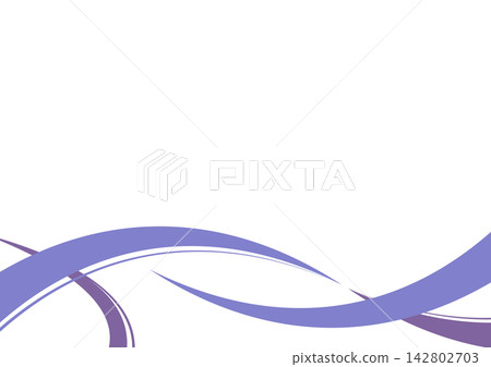 抽象波浪背景框(紫色) 抽象波浪背景框(紫色) 142802703