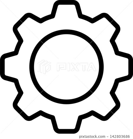 Setting Modern and Creative Icon 142803686