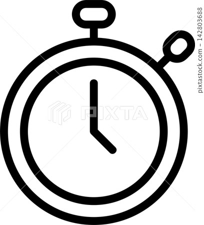 Stopwatch Modern and Creative Icon Stopwatch Modern and Creative Icon 142803688