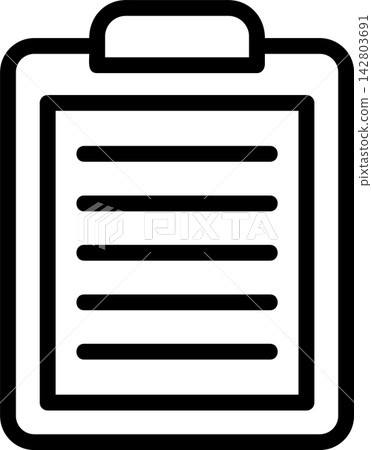 Clipboard Modern and Creative Icon Clipboard Modern and Creative Icon 142803691