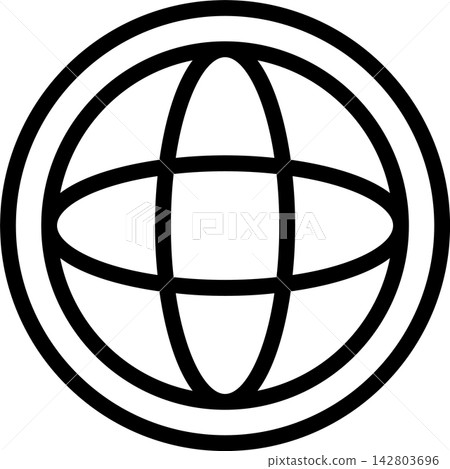 Globe Modern and Creative Icon Globe Modern and Creative Icon 142803696
