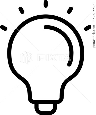 Bulb Modern and Creative Icon 142803698