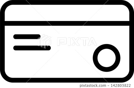Credit Card Modern and Creative Icon Credit Card Modern and Creative Icon 142803822