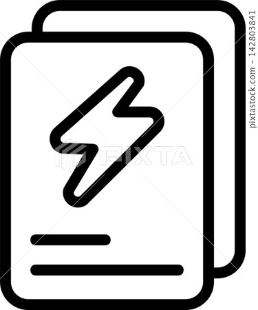 Bill Payment Modern and Creative Icon 142803841