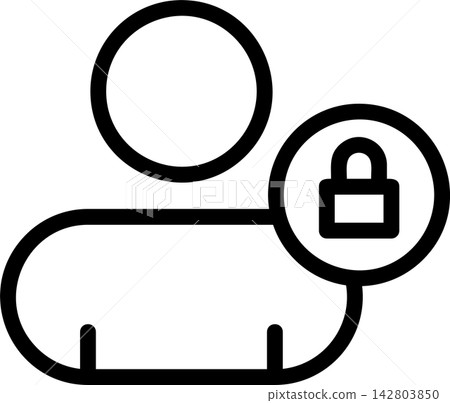 Encryption Contact Modern and Creative Icon Encryption Contact Modern and Creative Icon 142803850