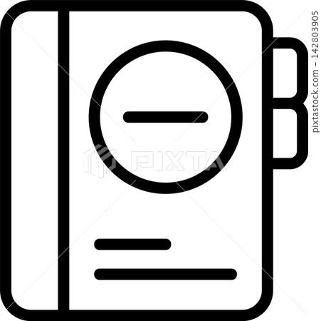 Remove Contact Modern and Creative Icon Remove Contact Modern and Creative Icon 142803905