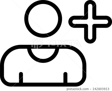 Add Contact Modern and Creative Icon 142803913