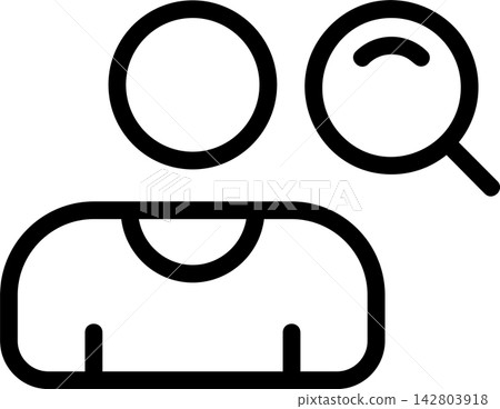 Search Contact Modern and Creative Icon 142803918
