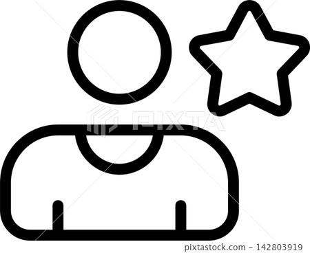 Favorite Contact Modern and Creative Icon Favorite Contact Modern and Creative Icon 142803919