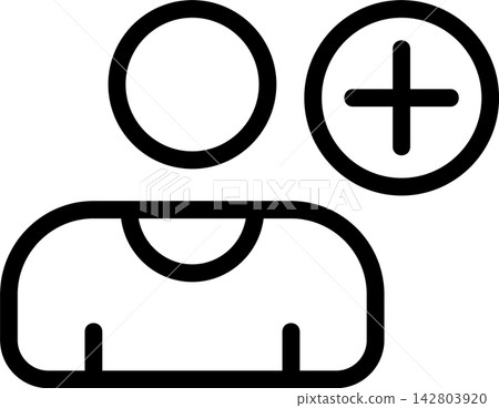 Invite Contact Modern and Creative Icon Invite Contact Modern and Creative Icon 142803920