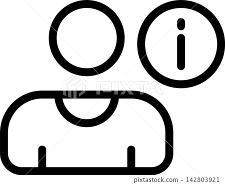 Contact Info Modern and Creative Icon Contact Info Modern and Creative Icon 142803921