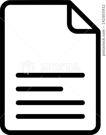 Document Modern and Creative Icon Document Modern and Creative Icon 142803932
