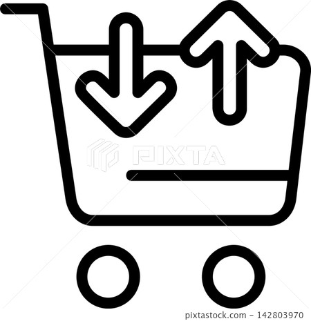 Cross Selling Modern and Creative Icon Cross Selling Modern and Creative Icon 142803970