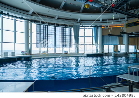 大洗水上世界海洋劇場的全景 大洗水上世界海洋劇場的全景 142804985