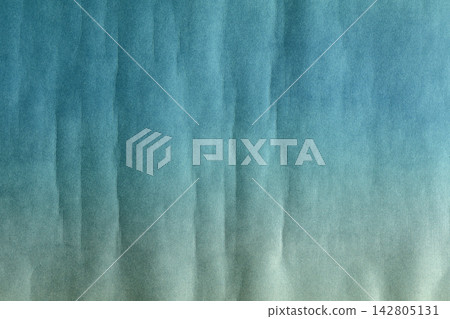 Blue and green gradient crumpled paper texture Blue and green gradient crumpled paper texture 142805131