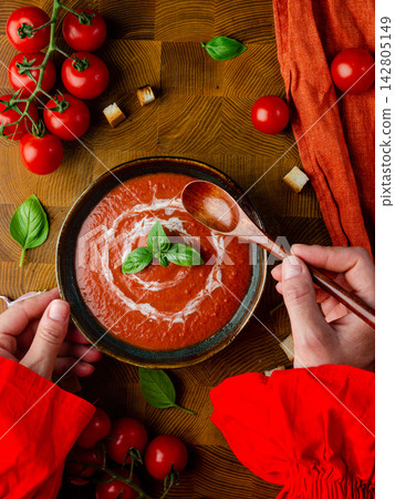 Tomato soup Tomato soup 142805149