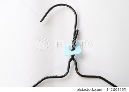 Bread clips attached to a hanger Bread clips attached to a hanger 142805265