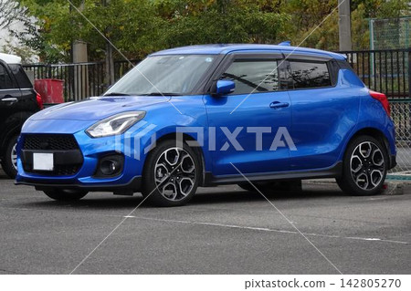blue sports car blue sports car 142805270