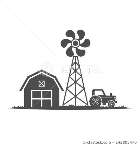 Tractor Logo Icon Design Tractor Logo Icon Design 142805470