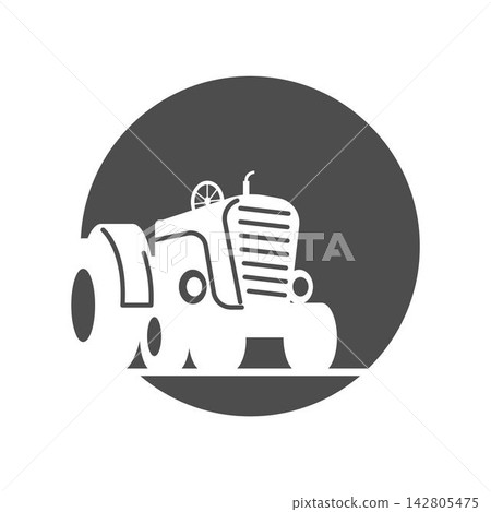 Tractor Logo Icon Design Tractor Logo Icon Design 142805475