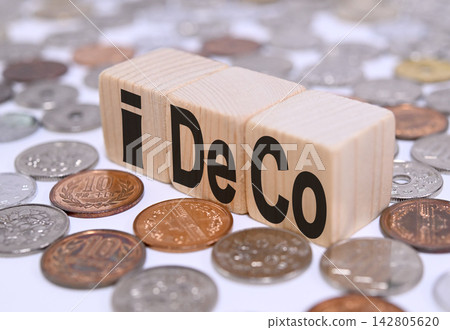 iDeCo 和日圓硬幣 iDeCo 和日圓硬幣 142805620