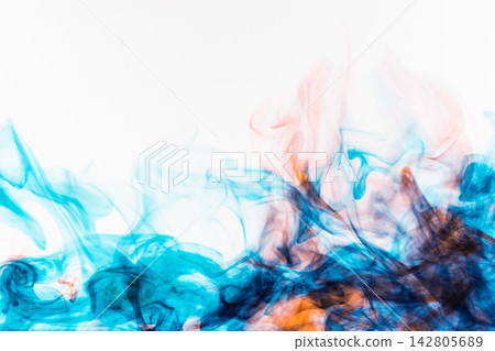 inks in water, color abstract explosion 142805689
