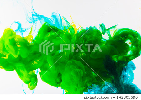 Abstract color paint splash isolated on white background Abstract color paint splash isolated on white background 142805690