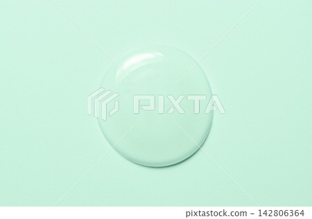 Drops of cosmetics. Facial serum or micellar water or gel. 142806364
