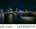 Night view of Minato Mirai seen from the large pier 142806658