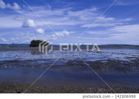 和歌山縣天神崎附近的海景。 和歌山縣天神崎附近的海景。 142806998