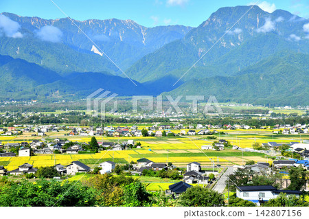 從長野縣池田町眺望有明山（長野縣池田町）[2026.9] 142807156