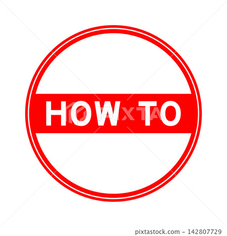 Red color round seal sticker in word how to on white background Red color round seal sticker in word how to on white background 142807729