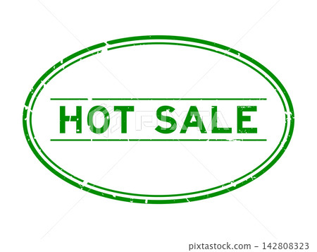 Grunge green hot sale word oval rubber seal stamp on white background Grunge green hot sale word oval rubber seal stamp on white background 142808323