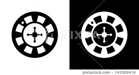 Casino Chip Solid Icon Set. Gambling, Betting, And Casino Gaming Silhouette Symbol Collection. Poker, Roulette, And Casino Entertainment. Isolated Vector Illustration Casino Chip Solid Icon Set. Gambling, Betting, And Casino Gaming Silhouette Symbol Collection. Poker, Roulette, And Casino Entertainment. Isolated Vector Illustration 142808416
