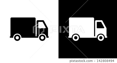 Delivery Truck Solid Icon Set. Transportation, Logistics, And Shipping Silhouette Symbol Collection. Freight Movement And Cargo Services. Isolated Vector Illustration Delivery Truck Solid Icon Set. Transportation, Logistics, And Shipping Silhouette Symbol Collection. Freight Movement And Cargo Services. Isolated Vector Illustration 142808494