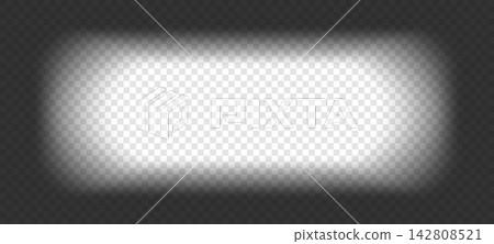 Vignette overlay with black gradient shadow and transparent rectangular border effect. Vignette overlay with black gradient shadow and transparent rectangular border effect. 142808521
