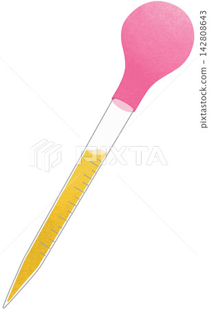 yellow sample pipette 142808643