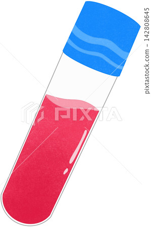 serum tube illustration serum tube illustration 142808645